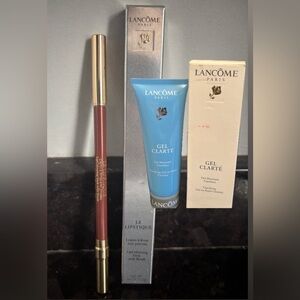 LANCÔME Bundle |  Lip Liner & Gel Cleanser NEW